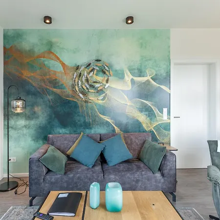 Appartement Apartmenthaus Vor Den Halligen Penthouse Halligblick De Luxe