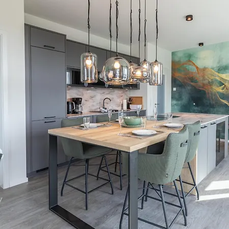 Lägenhet Apartmenthaus Vor Den Halligen Penthouse Halligblick De Luxe *