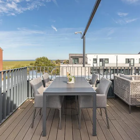 Apartmenthaus Vor Den Halligen Penthouse Halligblick De Luxe