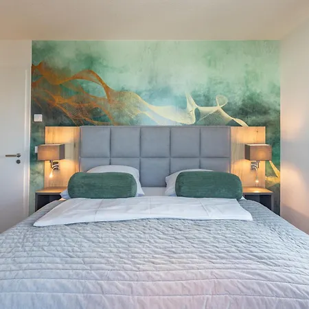 Apartmenthaus Vor Den Halligen Penthouse Halligblick De Luxe Lägenhet *
