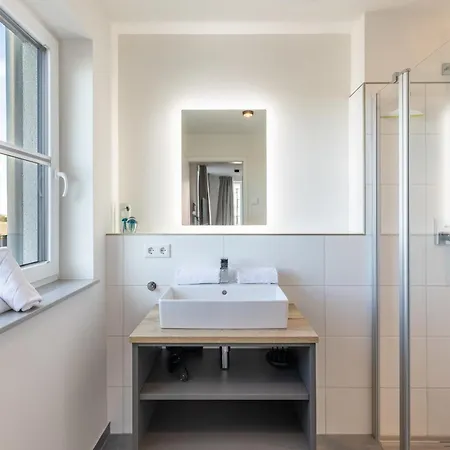 Appartamento Apartmenthaus Vor Den Halligen Penthouse Halligblick De Luxe Nordstrand