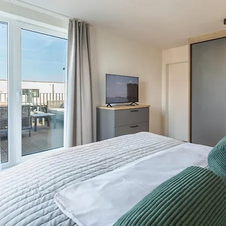 Apartmenthaus Vor Den Halligen Penthouse Halligblick De Luxe